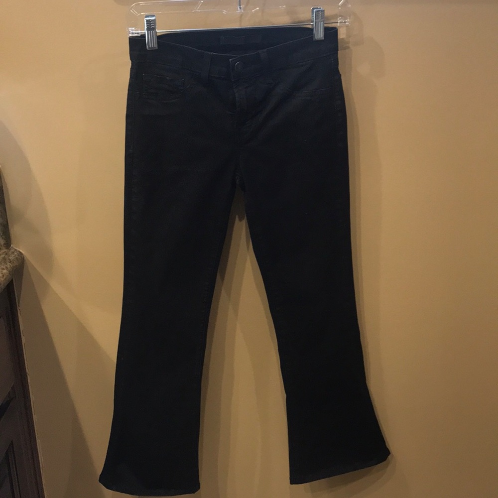J brand cropped skinny flared jeans 25.5”inseam